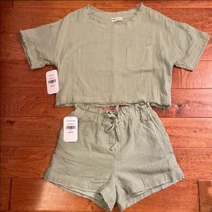 Boutique linen 2 piece set